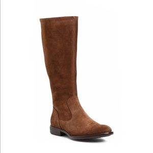 NEW Born North Suede WIDE CALF Riding Boots